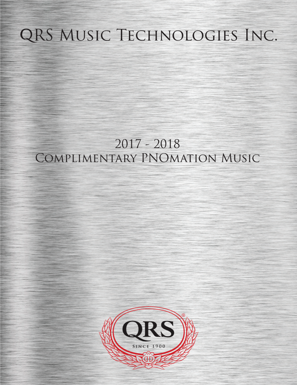 QRS Music Technologies Inc