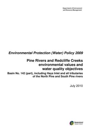 Pine Rivers and Redcliffe Creeks Environmental Values and Water Quality Objectives Basin No