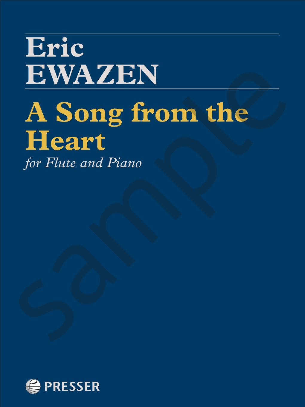 Vincent PERSICHETTI Divertimento Eric Ewazen a Song from the Heart