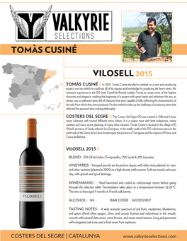 Vilosell 2015 Tomàs Cusiné