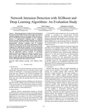 Network Intrusion Detection with Xgboost and Deep Learning Algorithms: an Evaluation Study