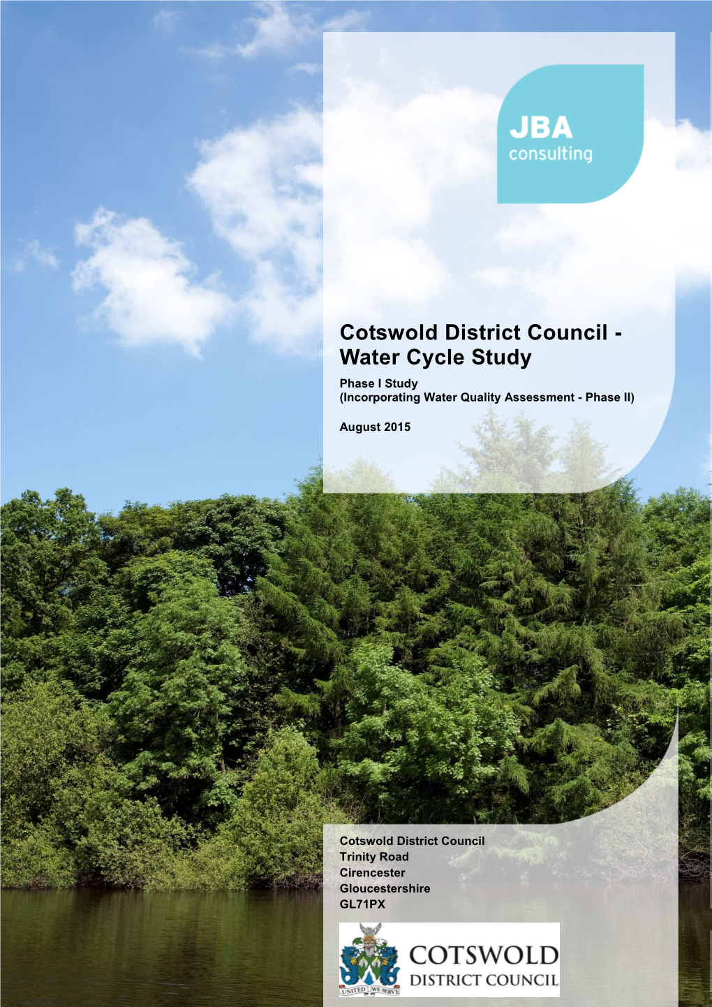 Cotswold District Council - Water Cycle Study Phase I Study ...