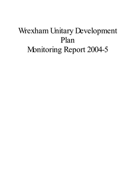 Wrexham Unitary Development Plan