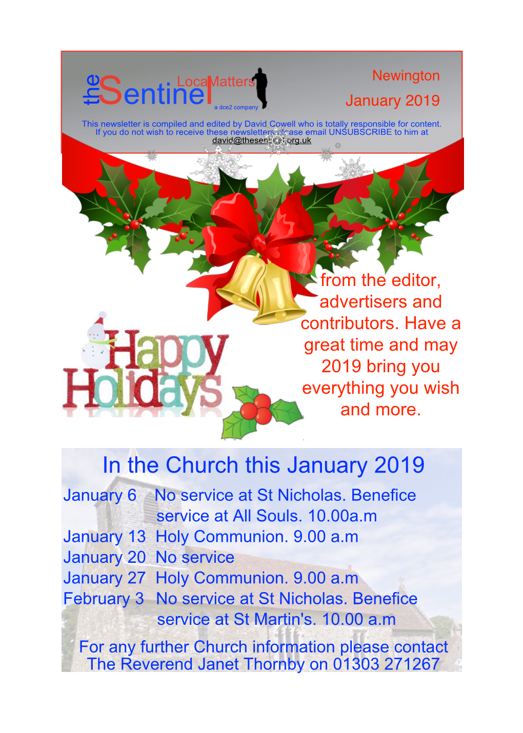 Th in the Church This January 2019