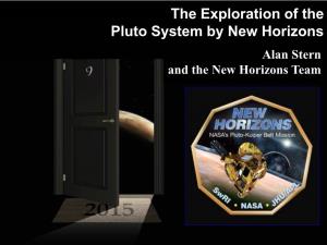 The Exploration of the Pluto System by New Horizons