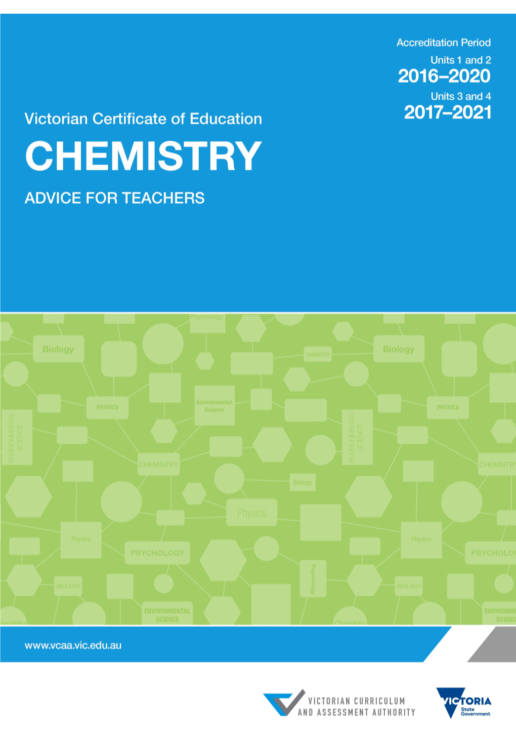 VCE Chemistry Units 1 And 2: 2016–2020