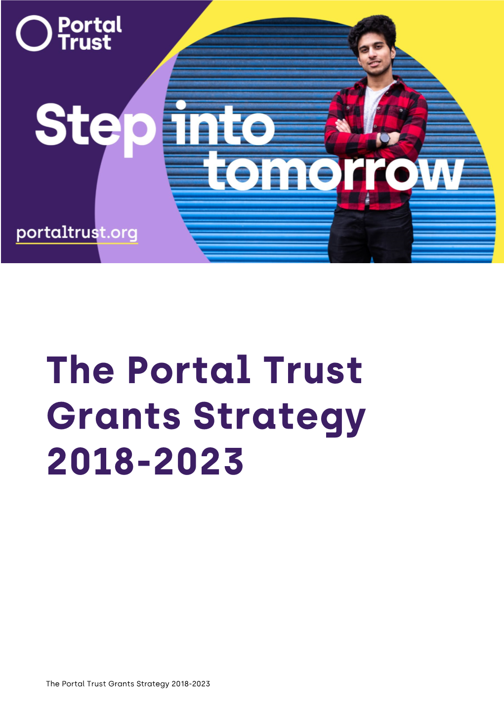 The Portal Trust Grants Strategy 2018-2023
