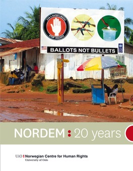 NORDEM Anniversary Report (English)