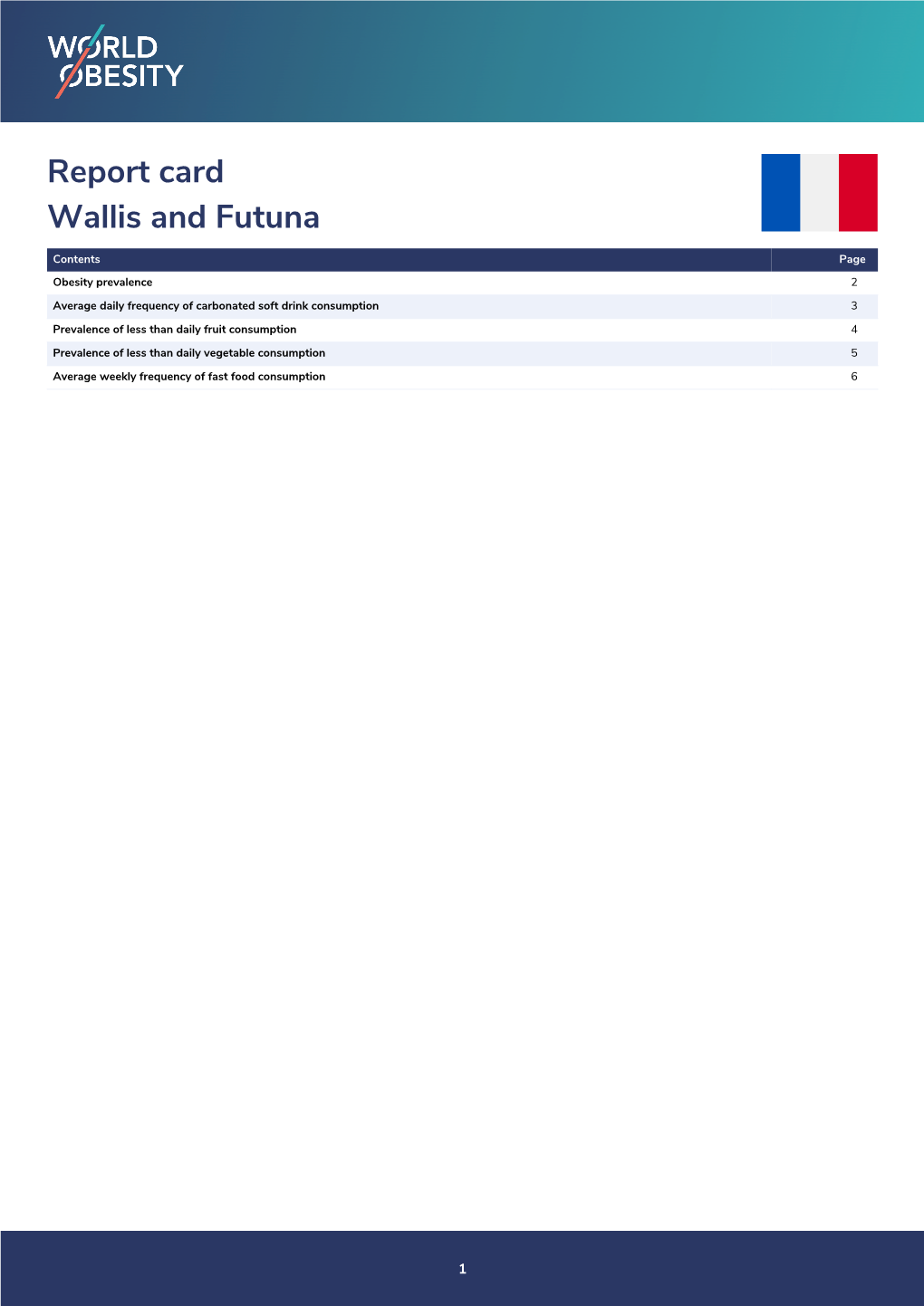 Report Card: Wallis and Futuna