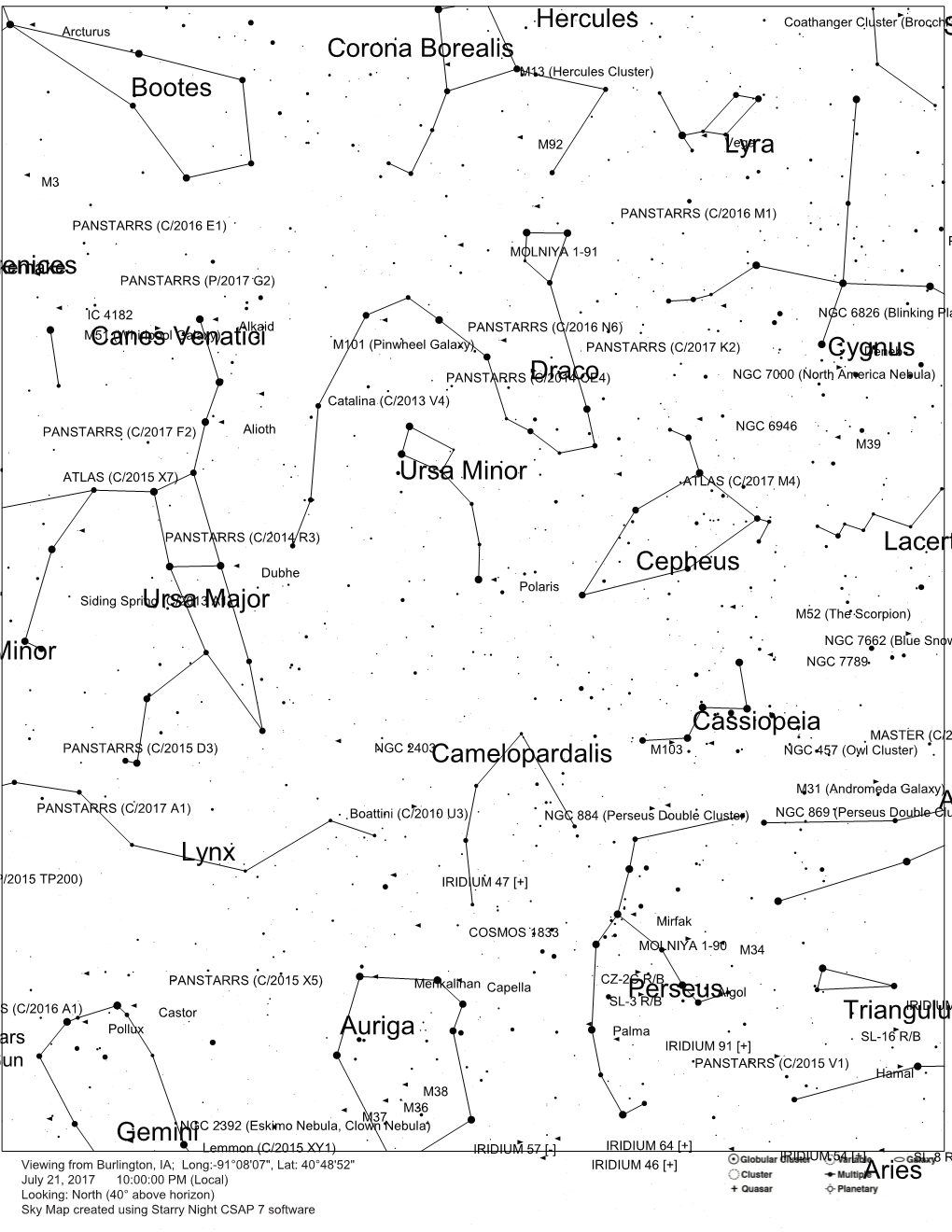 Andr Aries Auriga Bootes Camelopardalis Canes Venatici