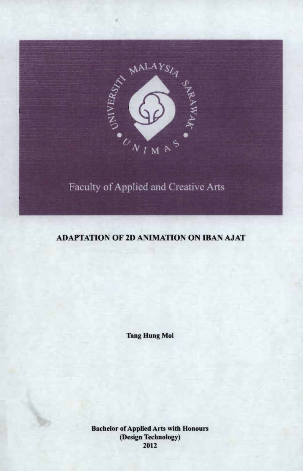 ADAPTATION of 2D ANIMATION on Man AJAT