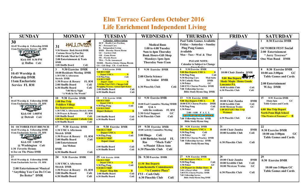 Crossroads-Pathways Recreation Calendar