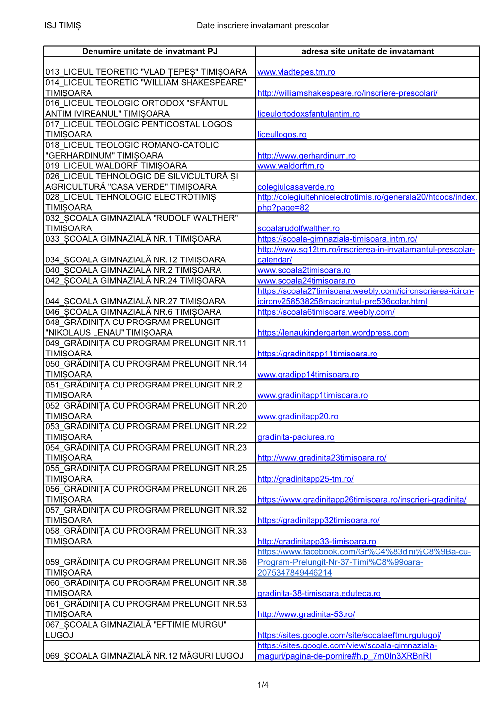 Accesul La Informatiile Legate De Reinscriere Si Inscrierea