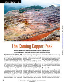The Coming Copper Peak