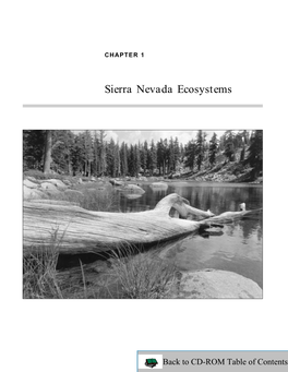 USGS DDS-43, Sierra Nevada Ecosystems