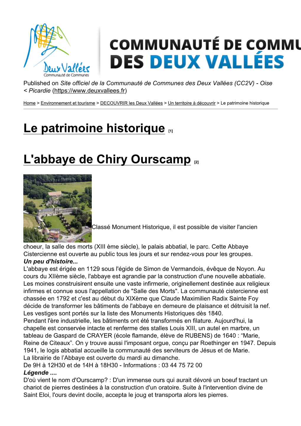 Le Patrimoine Historique