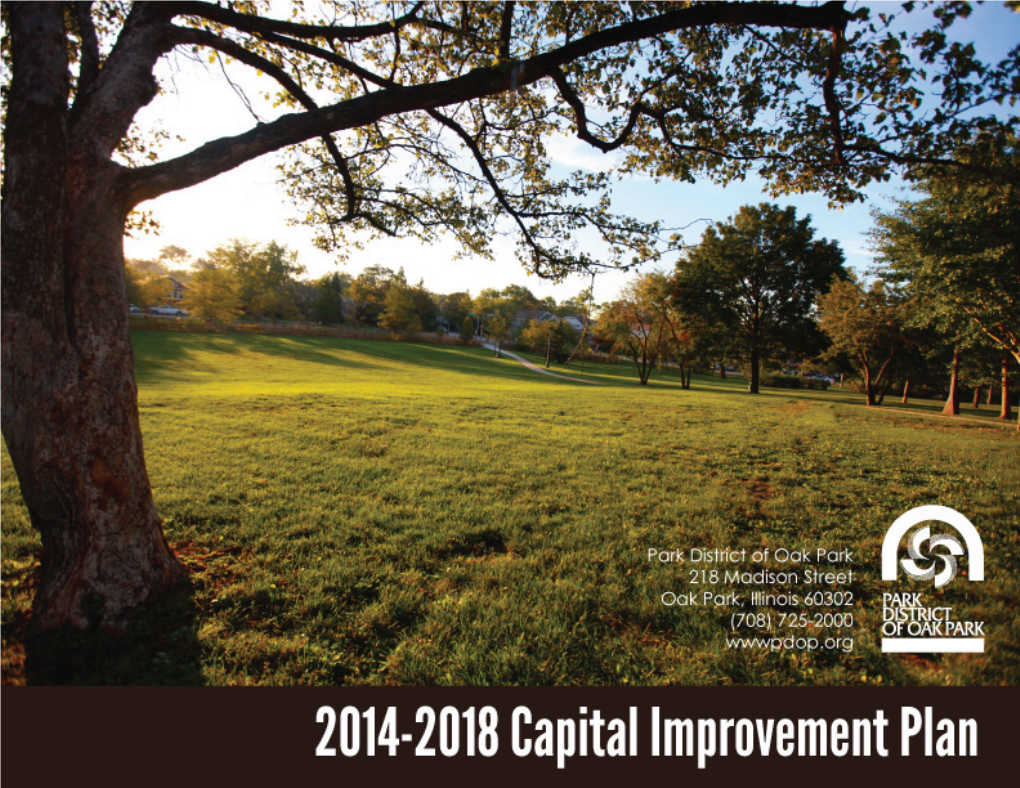 2014-2018 Capital Improvement Plan