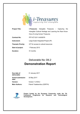 Demonstration Report