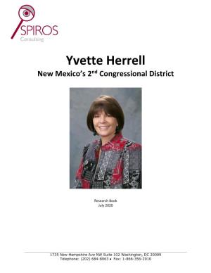 Yvette Herrell Nd New Mexico’S 2 Congressional District