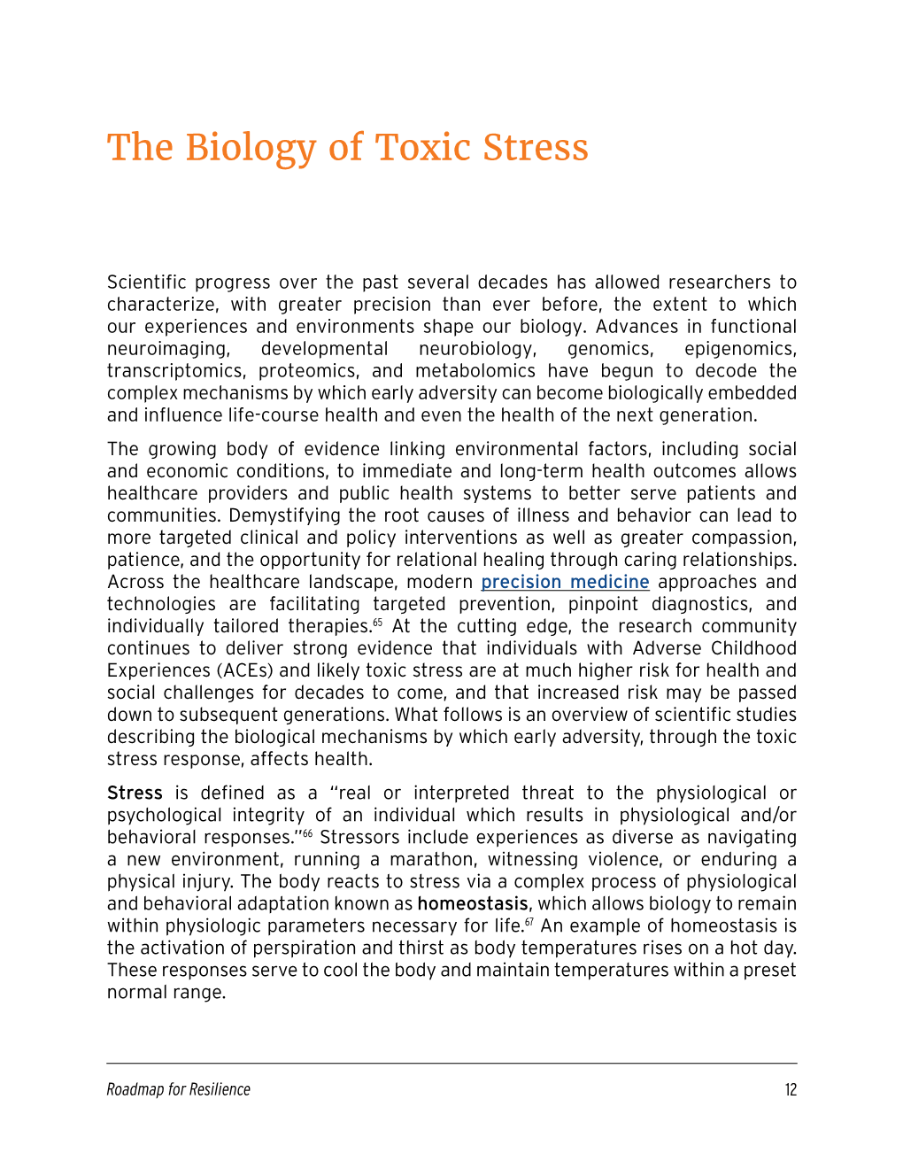 Toxic Stress