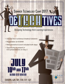 AND 11Th OLEAN CTE CENTER COSERS: 420, 501, 510, 517, 521 'SCHEDULE|DAY'1' 8:00 - 8:30 Registration