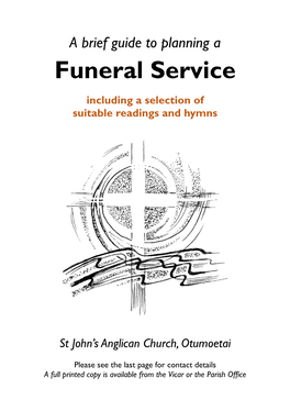 A Brief Guide to Planning a Funeral Service