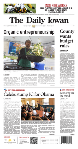 Daily Iowan (Iowa City, Iowa), 2012-10-22