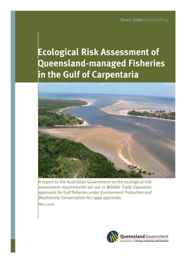Ecological Risk Assessment of Queensland-Managed Fisheries in the Gulf of Carpentaria