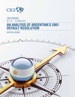 An Analysis of Argentina's 2001 Default Resolution