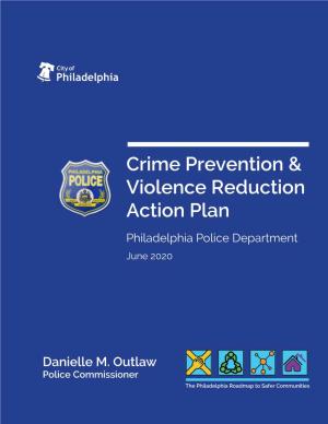 Crime Prevention & Violence Reduction Action Plan