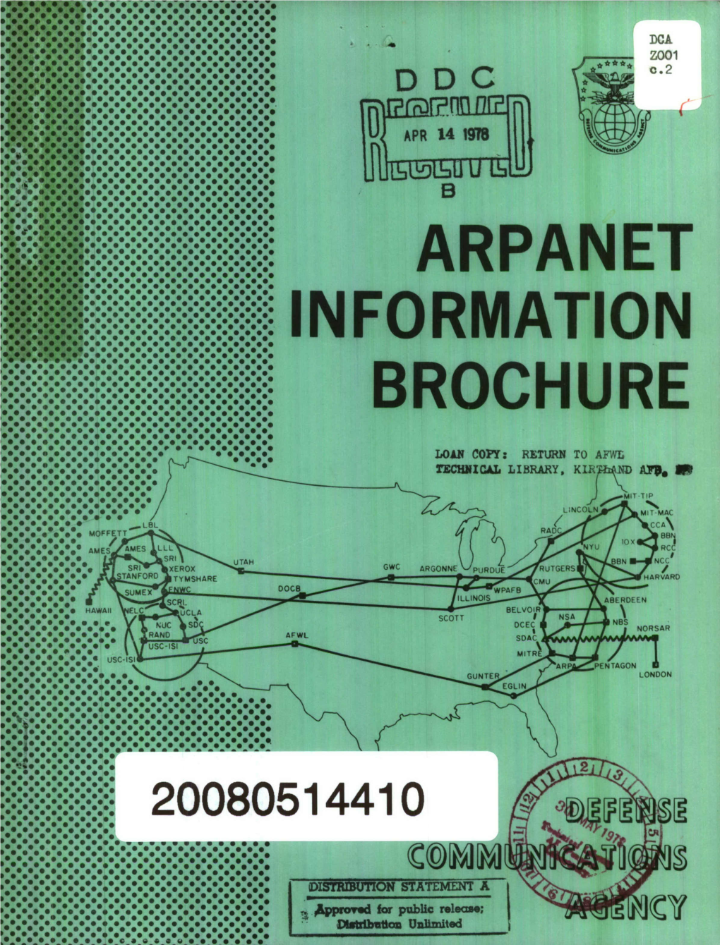 ARPANET Information Brochure