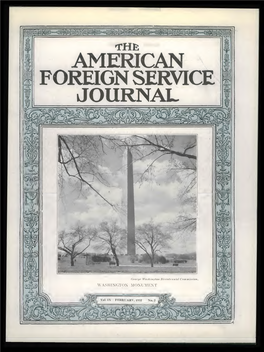 The Foreign Service Journal, February 1932