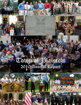 Town of Plaistow 2010 Annual Report O W N O F