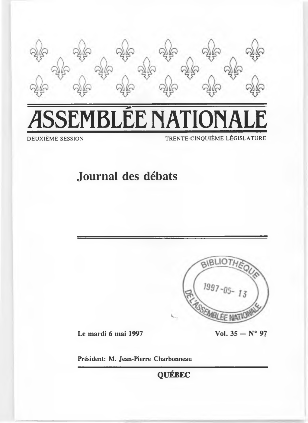 Assemblée Nationale Du Québec Distribution Des Documents Parlementaires 880, Autoroute Dufterin-Montmorency