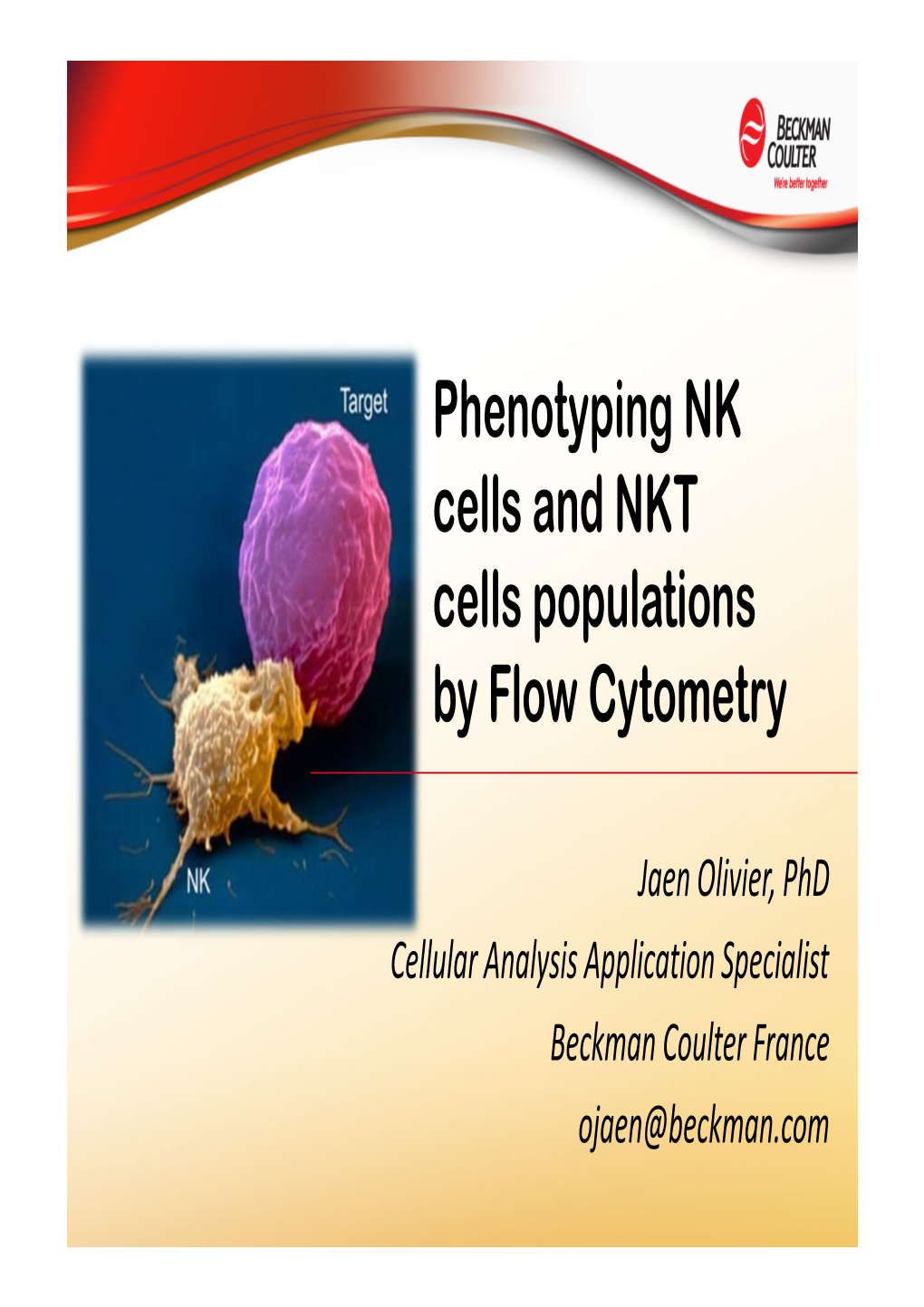 Phenotyping NK Cells and NKT Cells Populations by Flow Cytometry