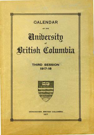 University Ofbritish Columbia