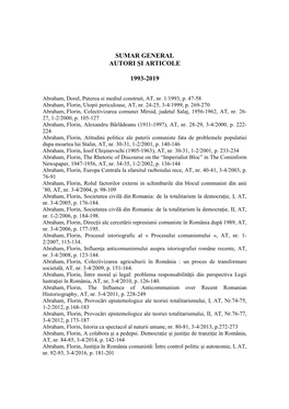 Sumar General Alfabetic 2019-1993