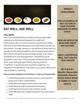 11-2021 Fad Diets Monthly Handout