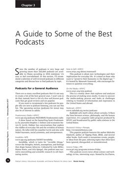 A Guide to Some of the Best Podcasts