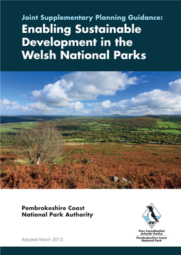 Enabling Sustainable Development in the Welsh National Parks