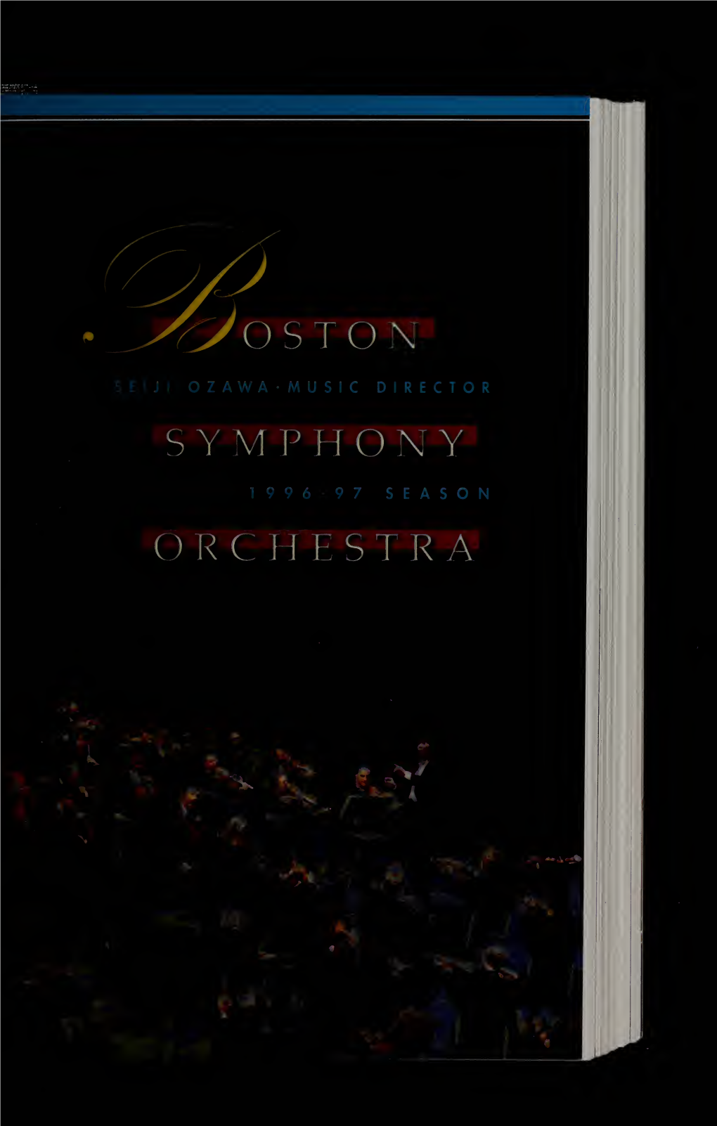 Boston Symphony Orchestra Concert Programs, Season 116, 1996