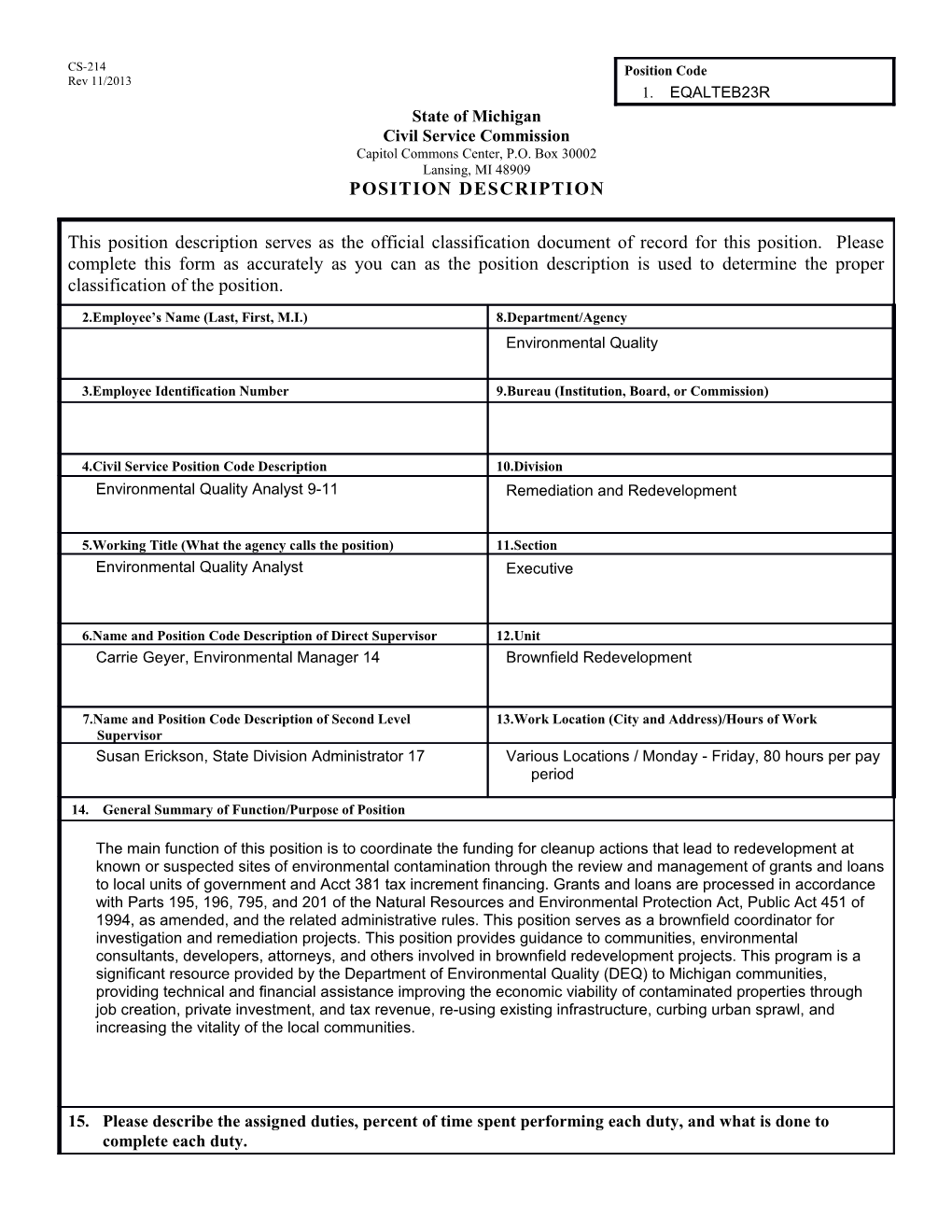 CS-214 Position Description Form s29