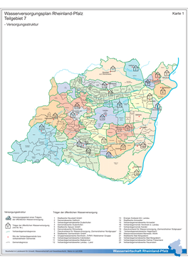 Wasserversorgungsplan Rheinland-Pfalz Teilgebiet 7