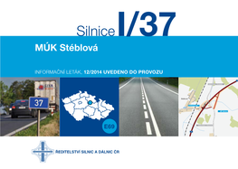 Silnicei/37 MÚK Stéblová