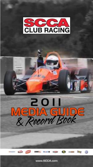 2011 Club Racing Media Guide and Record Book