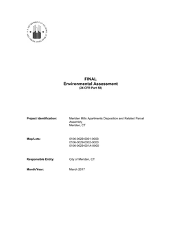 Environmental Review Record