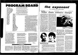 THE EXPONENT January 30.1970