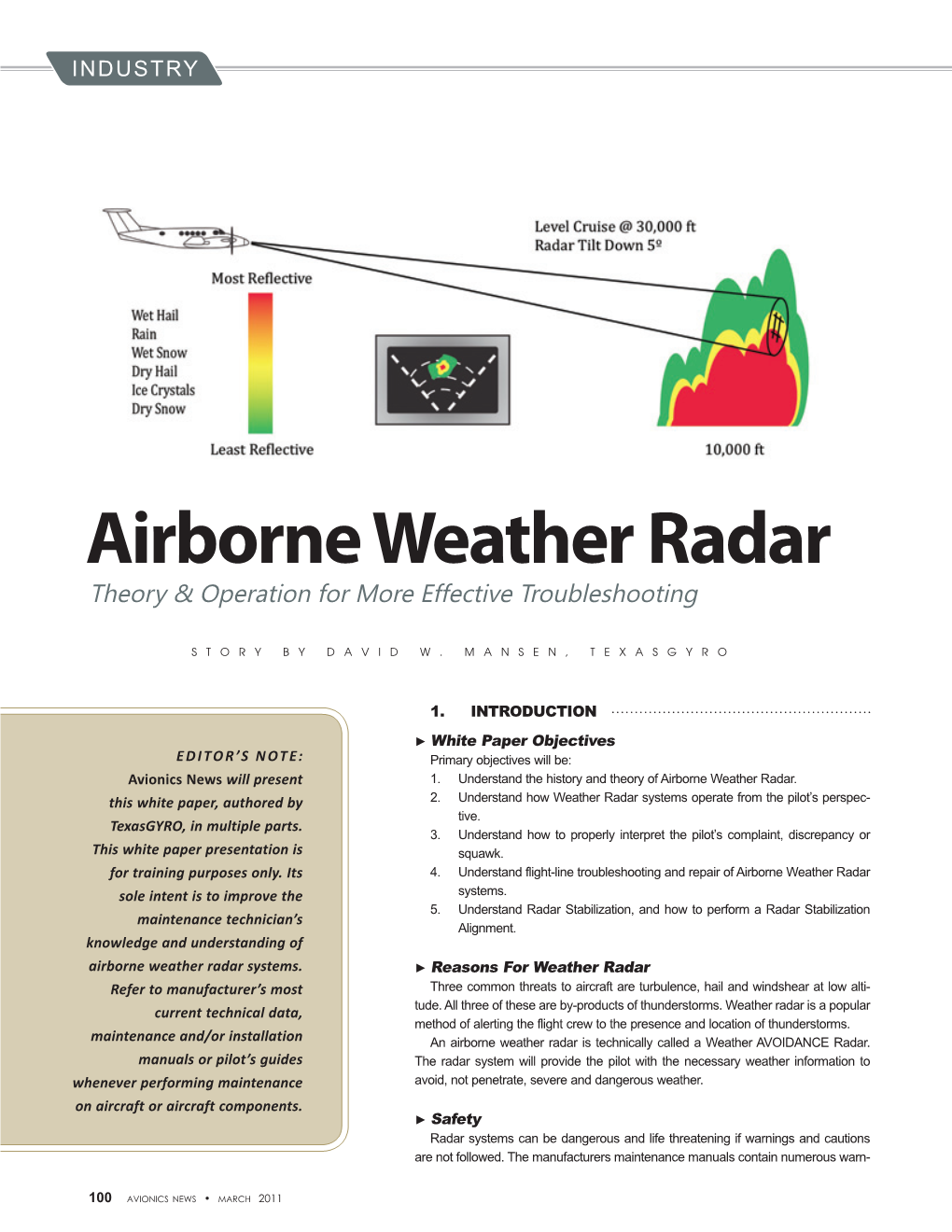 Airborne Weather Radar Theory & Operation for More Effective Troubleshooting