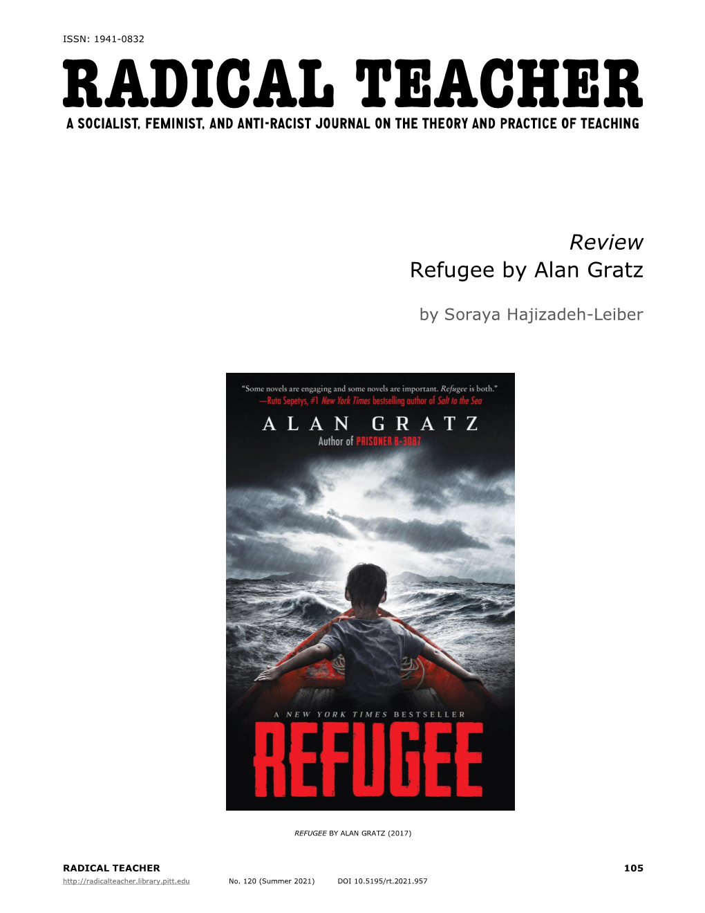 Review Refugee by Alan Gratz