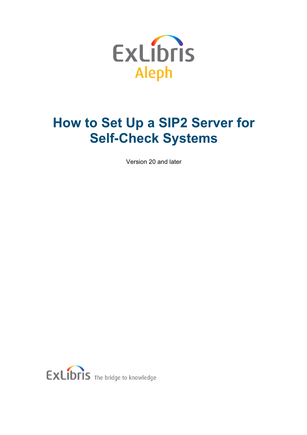 How to Set up a SIP2 Server for Self-Check Systems